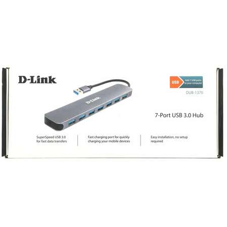 7-port USB3.0 Hub D-Link DUB-1370