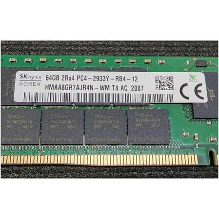 Модуль памяти DIMM 64Gb DDR4 PC23400 2933MHz Hynix (HMAA8GR7AJR4N-WM) ECC Reg
