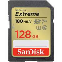 Карта памяти SecureDigital 128Gb SanDisk Extreme SDXC Class 10 UHS-I U3 V30 (SDSDXVA-128G-GNCIN)