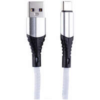 Кабель USB-A - Type C 1m Zibelino ZDNC-TYPEC-WHT 2.1А белый