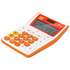 Калькулятор Deli E1122/OR оранжевый 12-разр.