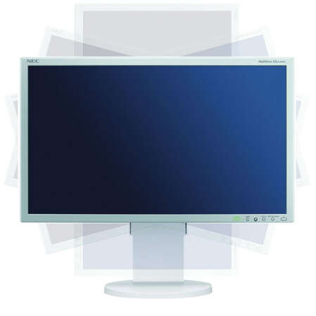 Монитор 23" NEC MultiSync EA232WMi Silver White E-IPS 1920x1080 14ms VGA DVI DisplayPort USB