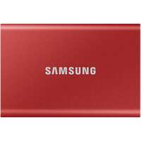 Внешний SSD-накопитель 1Tb Samsung T7 MU-PC1T0R/WW (SSD) USB 3.2 Type C Красный