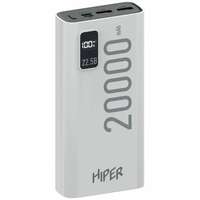 Внешний аккумулятор Hiper EP 20000 20000mAh 3A QC PD белый