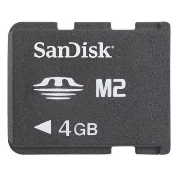 4GB Memory Stick Micro M2 Sandisk (SDMSM2-004G-E11M)