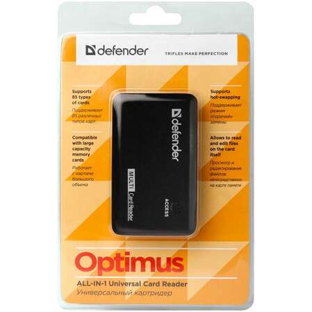 Card Reader Defender Optimus USB 2.0