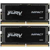 Модуль памяти SO-DIMM DDR5 32Gb (2x16Gb) PC44800 5600Mhz Kingston Fury Impact (KF556S40IBK2-32)