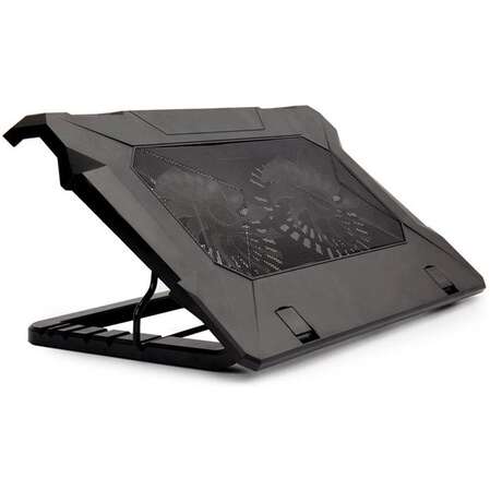 Подставка охлажд. Crown CMLC-530T для ноутбука до 17", 2 вен. 140 мм, черная