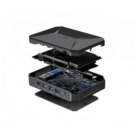 Chuwi HeroBox CWI527H Intel N100(3,4Ghz)/8Gb/SSD 256Gb/WiFi/Win 11 Home Черный