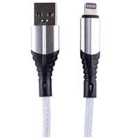 Кабель USB-A - Lightning 1m Zibelino ZDNC-APL-WHT 2.1А белый