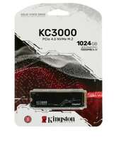 Внутренний SSD-накопитель 1024Gb Kingston KC3000 SKC3000S/1024G M.2 2280 PCIe NVMe 4.0 x4