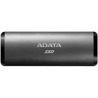Внешний SSD-накопитель 2Tb A-DATA SE760 ASE760-2TU32G2-CTI (SSD) USB 3.1 Type C черный