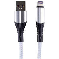 Кабель USB-A - Lightning 2m Zibelino ZDNC-APL-2M-WHT 2.1А белый